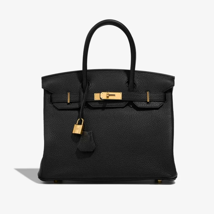 Artisan-Grade Hermès Dupes Birkin 30 Togo Black GHW - Replica Handbags