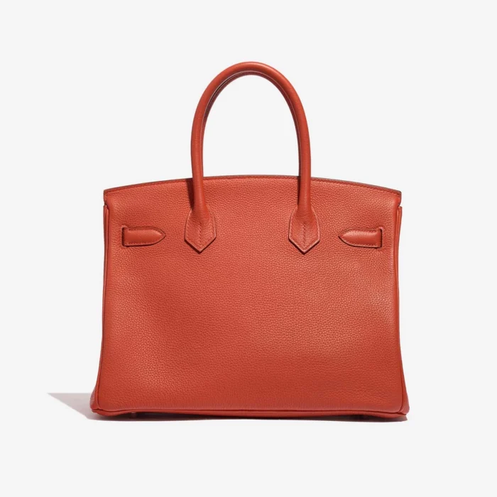 Artisan-Grade Hermès Dupes Birkin 30 Togo Geranium PHW - Replica Handbags - Image 2