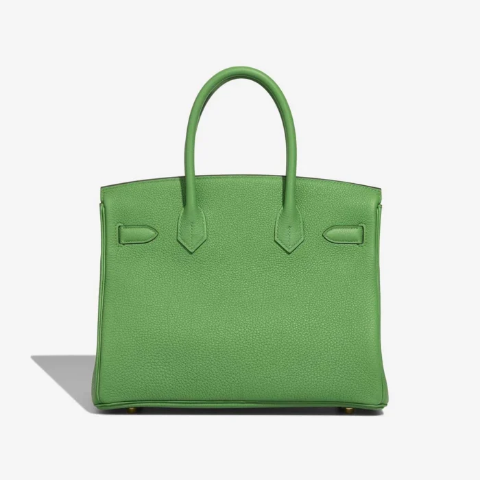 Artisan-Grade Hermès Dupes Birkin 30 Togo Vert Yucca GHW - Replica Handbags - Image 2