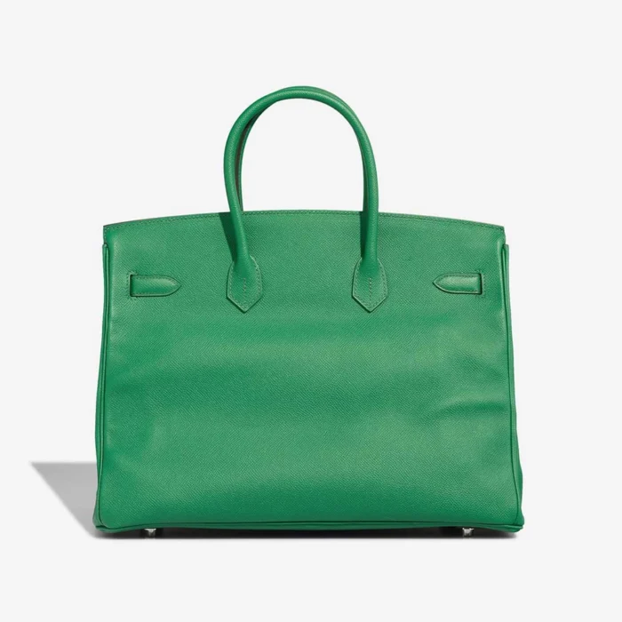 Artisan-Grade Hermès Dupes Birkin 35 Epsom Bambou PHW - Replica Handbags - Image 2