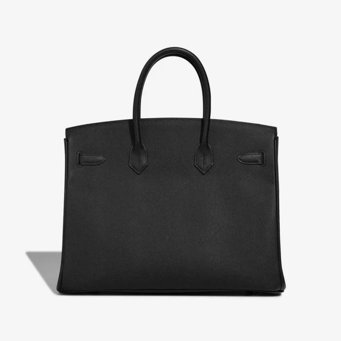 Artisan-Grade Hermès Dupes Birkin 35 Epsom Black GHW - Replica Handbags - Image 2