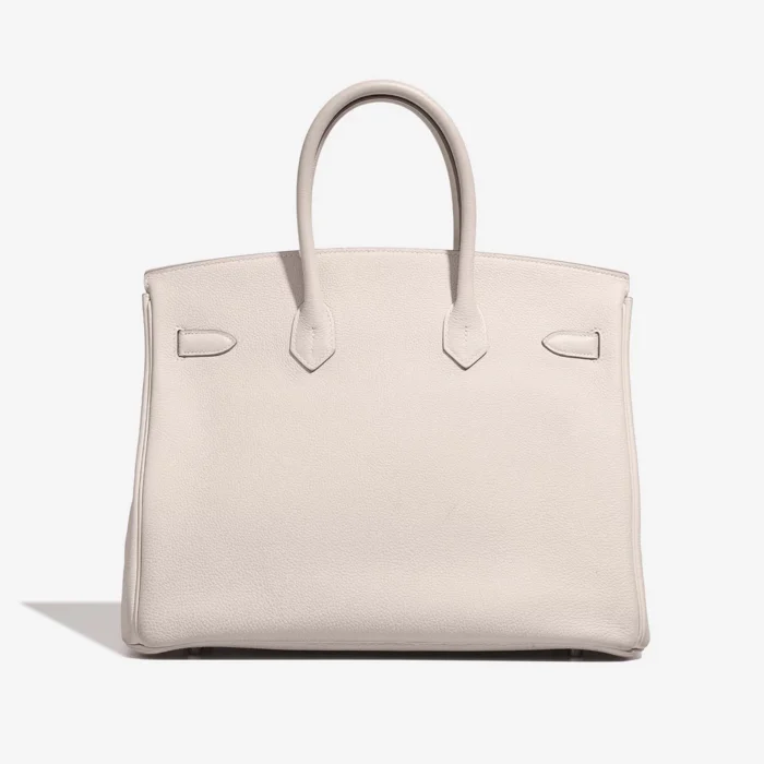 Artisan-Grade Hermès Dupes Birkin 35 Togo Beton PHW - Replica Handbags - Image 2