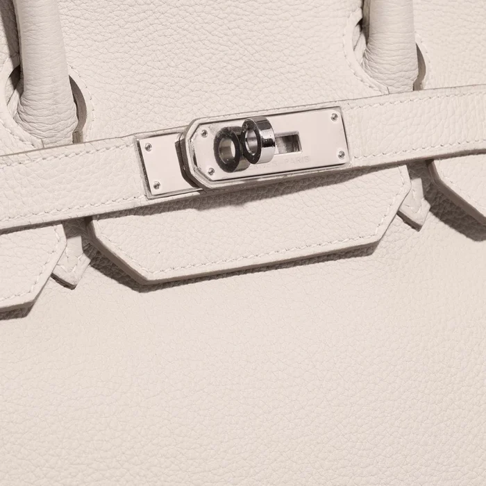 Artisan-Grade Hermès Dupes Birkin 35 Togo Beton PHW - Replica Handbags - Image 6