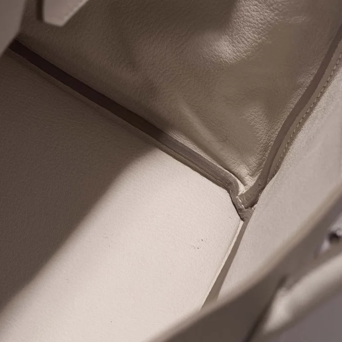 Artisan-Grade Hermès Dupes Birkin 35 Togo Beton PHW - Replica Handbags - Image 5