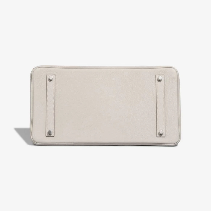 Artisan-Grade Hermès Dupes Birkin 35 Togo Gris Perle PHW - Replica Handbags - Image 3