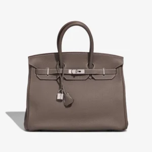 Artisan-Grade Hermès Dupes Birkin 35 Togo Etoupe PHW - DLF