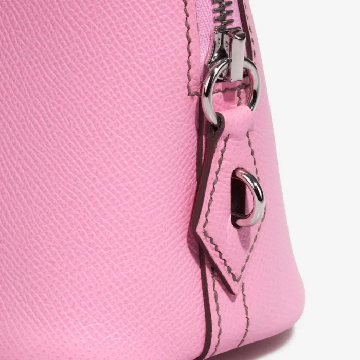 Artisan-Grade Hermès Dupes Bolide 25 Epsom Bubblegum PHW - Replica Handbags - Image 6