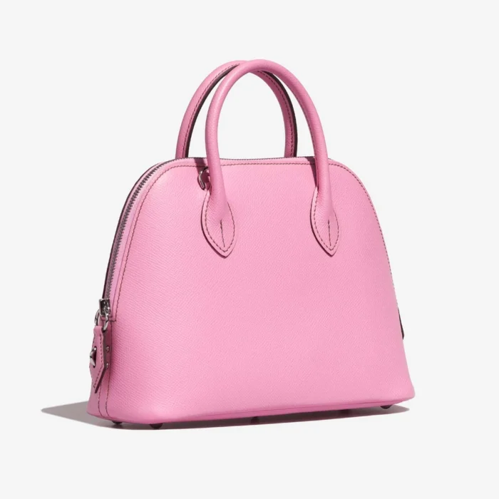 Artisan-Grade Hermès Dupes Bolide 25 Epsom Bubblegum PHW - Replica Handbags - Image 5