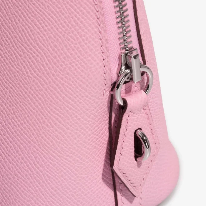 Artisan-Grade Hermès Dupes Bolide 25 Epsom Mauve Sylvestre PHW - Replica Handbags - Image 6