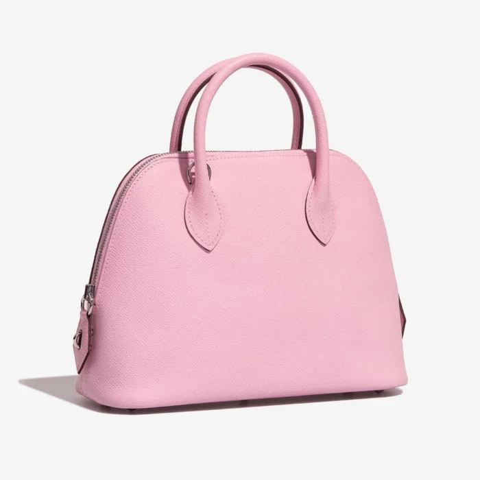 Artisan-Grade Hermès Dupes Bolide 25 Epsom Mauve Sylvestre PHW - Replica Handbags - Image 5
