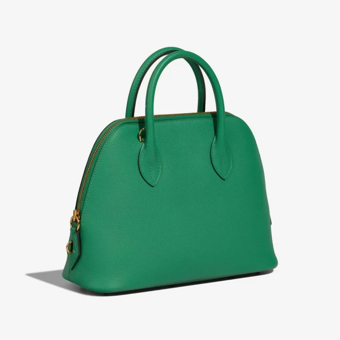 Artisan-Grade Hermès Dupes Bolide 27 Evercolor Menthe GHW - Replica Handbags - Image 5