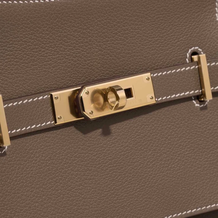 Artisan-Grade Hermès Dupes Constance 18 Chevre Chamkila Anemone GHW - Replica Handbags - Image 8
