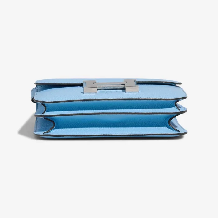 Artisan-Grade Hermès Dupes Constance 18 Epsom Celeste PHW - Replica Handbags - Image 4