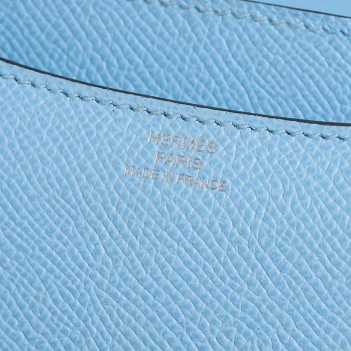 Artisan-Grade Hermès Dupes Constance 18 Epsom Celeste PHW - Replica Handbags - Image 2