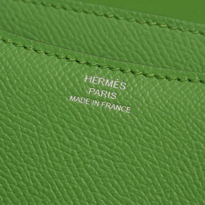 Artisan-Grade Hermès Dupes Constance 18 Epsom Vert Yucca PHW - Replica Handbags - Image 2
