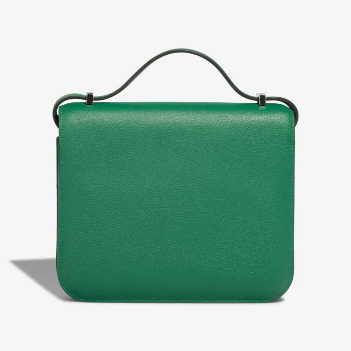 Artisan-Grade Hermès Dupes Constance 18 Evercolor Vert Jade PHW - Replica Handbags - Image 3