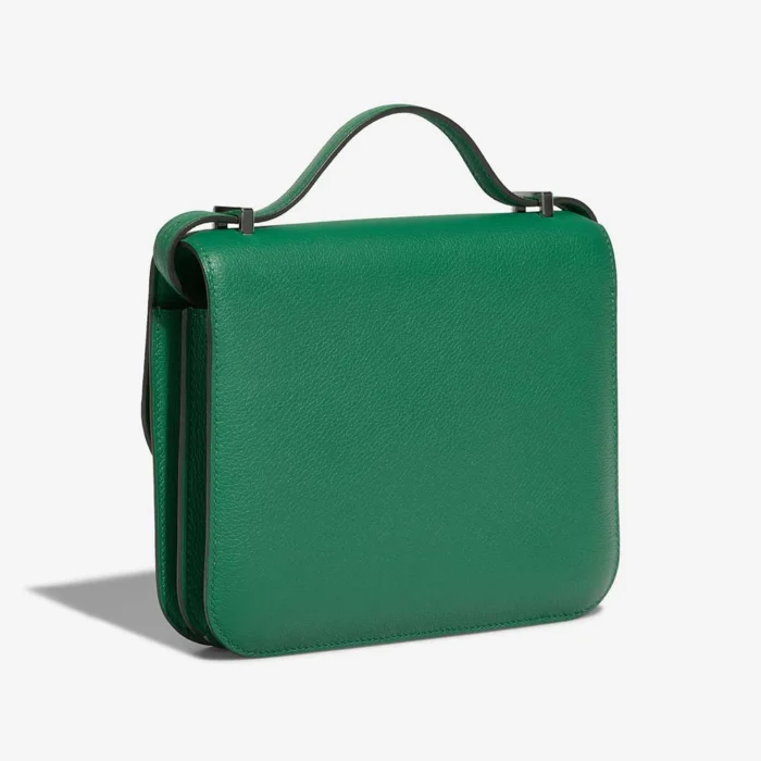 Artisan-Grade Hermès Dupes Constance 18 Evercolor Vert Jade PHW - Replica Handbags - Image 5