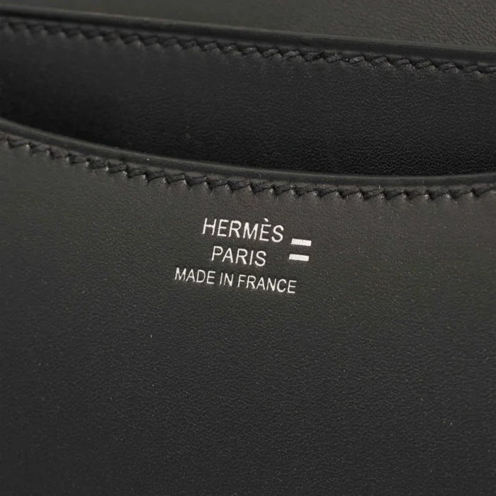 Artisan-Grade Hermès Dupes Constance 18 Veau Monsieur/Lizard Black LHW - Replica Handbags - Image 2
