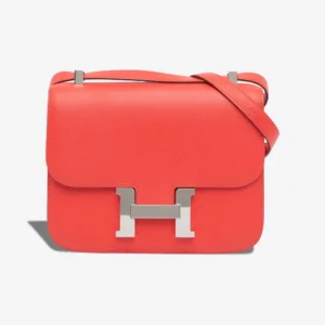 Artisan-Grade Hermès Dupes Constance 24 Epsom Rose Jaipur PHW - Replica Handbags