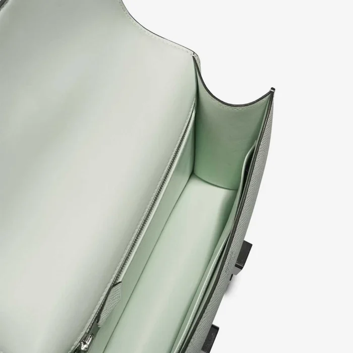 Artisan-Grade Hermès Dupes Constance 24 Epsom Vert Fizz PHW - Replica Handbags - Image 6