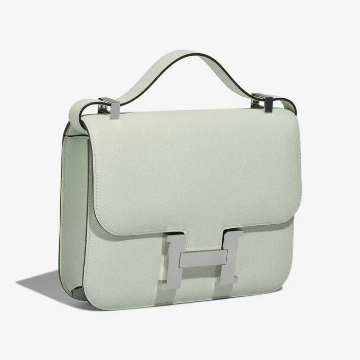 Artisan-Grade Hermès Dupes Constance 24 Epsom Vert Fizz PHW - Replica Handbags - Image 5