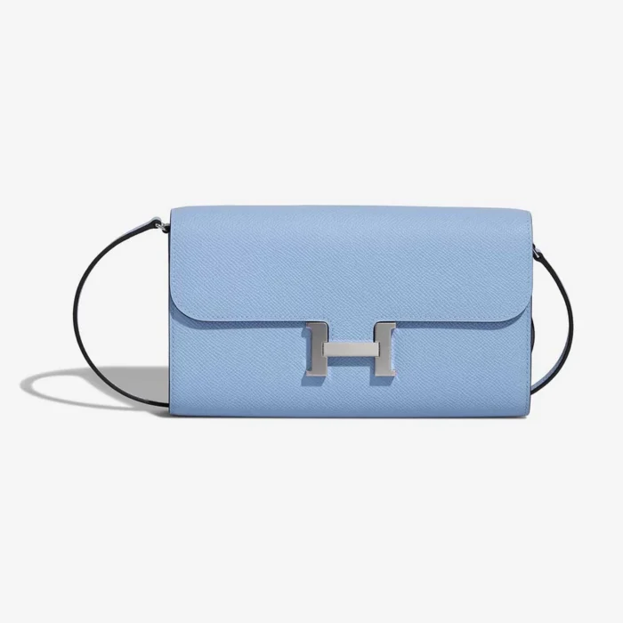 Artisan-Grade Hermès Dupes Constance To Go Epsom Celeste PHW - Replica Handbags