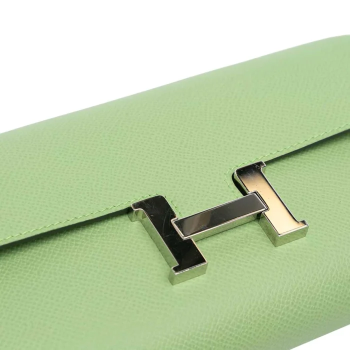 Artisan-Grade Hermès Dupes Constance To Go Epsom Vert Criquet PHW - Replica Handbags - Image 5