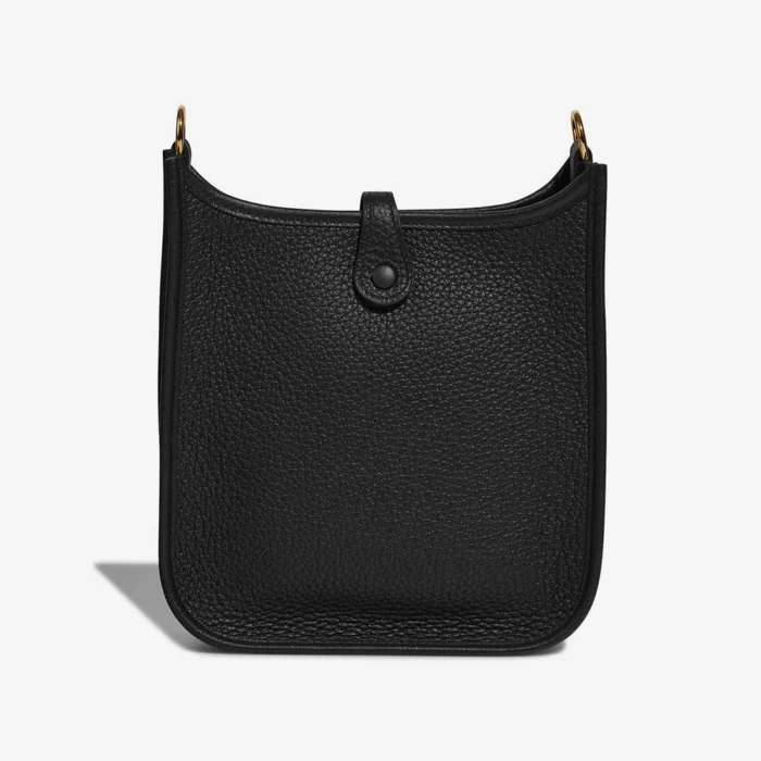 Artisan-Grade Hermès Dupes Evelyne 16 Amazone/Taurillon Clemence Black GHW - Replica Handbags - Image 3