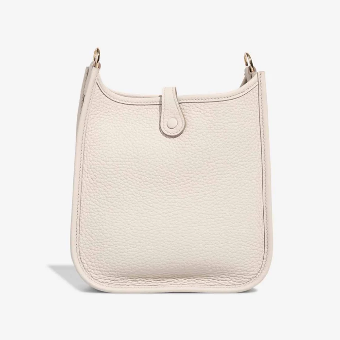 Artisan-Grade Hermès Dupes Evelyne 16 Clemence Beton GHW - Replica Handbags - Image 3