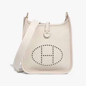 Artisan-Grade Hermès Dupes Evelyne 16 Clemence Beton GHW - Replica Handbags