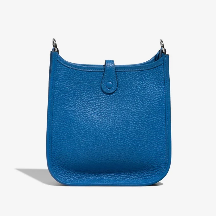 Artisan-Grade Hermès Dupes Evelyne 16 Clemence Blue Zellige PHW - Replica Handbags - Image 3