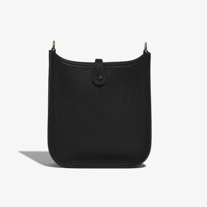 Artisan-Grade Hermès Dupes Evelyne 16 Taurillon Clemence Black GHW - Replica Handbags - Image 3