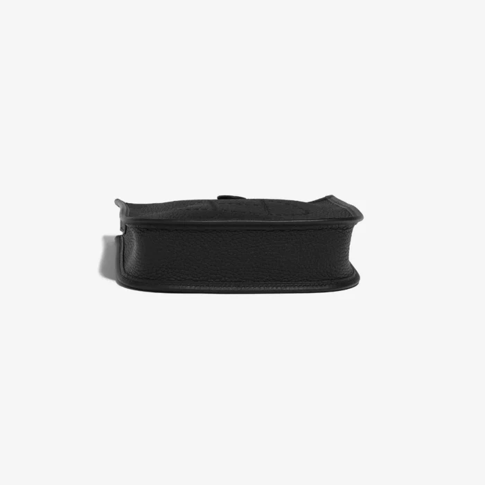 Artisan-Grade Hermès Dupes Evelyne 16 Taurillon Clemence Black GHW - Replica Handbags - Image 4