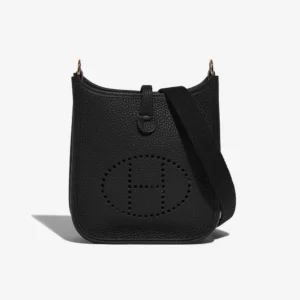 Artisan-Grade Hermès Dupes Evelyne 16 Clemence Black GHW