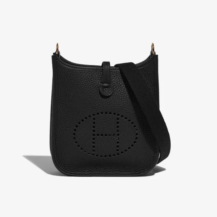 Artisan-Grade Hermès Dupes Evelyne 16 Clemence Black GHW
