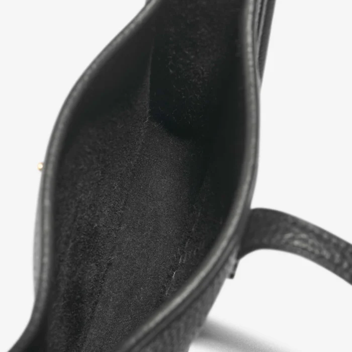 Artisan-Grade Hermès Dupes Evelyne 16 Taurillon Clemence Black GHW - Replica Handbags - Image 7