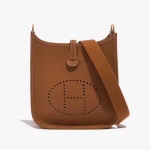 Artisan-Grade Hermès Dupes Evelyne 16 Taurillon Clemence Gold GHW