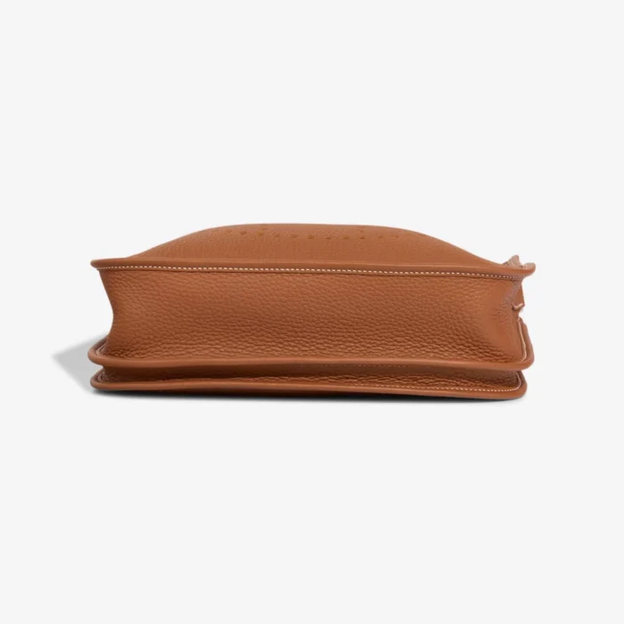 Artisan-Grade Hermès Dupes Evelyne 29 Clemence Gold PHW - Replica Handbags - Image 4
