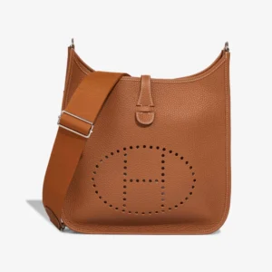 Artisan-Grade Hermès Dupes Evelyne 29 Clemence Gold PHW - Replica Handbags