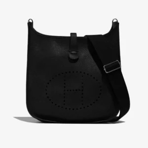 Artisan-Grade Hermès Dupes Evelyne 33 Clemence Black PHW