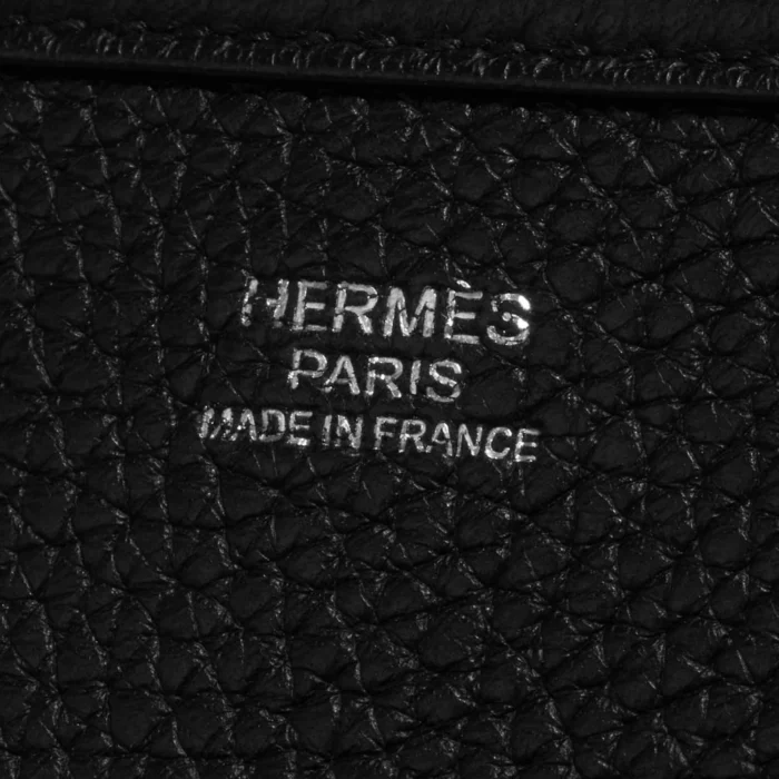 Artisan-Grade Hermès Dupes Evelyne 33 Clemence Black PHW - Replica Handbags - Image 2