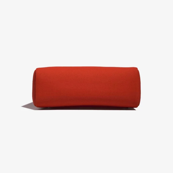 Artisan-Grade Hermès Dupes Herbag 31 Toile Militaire/Vache Hunter Mecano/Fauve PHW - Replica Handbags - Image 4