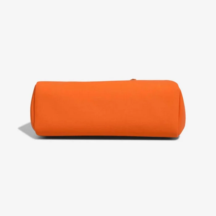 Artisan-Grade Hermès Dupes Herbag 31 Toile/Vache Hunter Orange Minium/Fauve PHW - Replica Handbags - Image 3