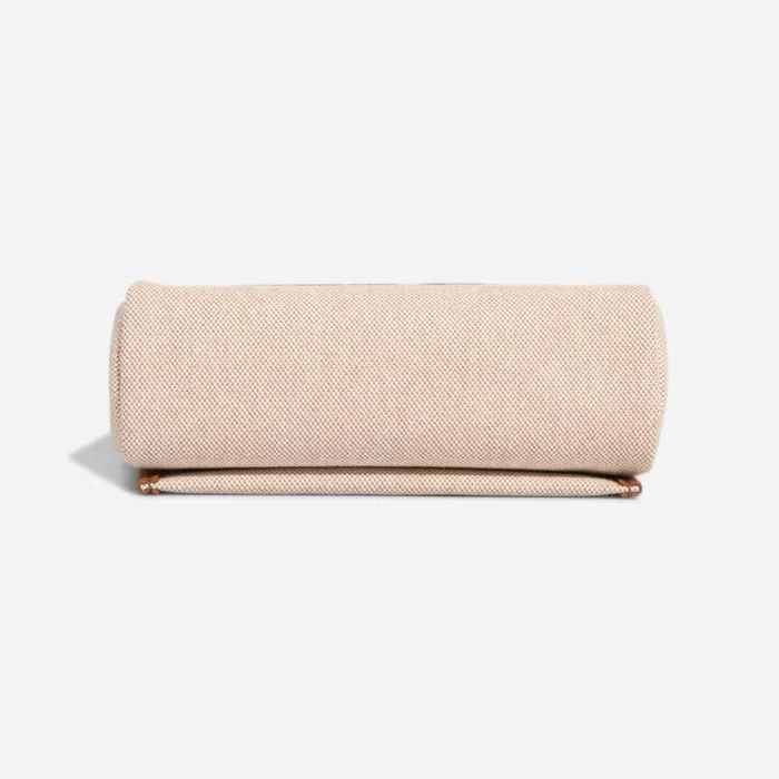 Artisan-Grade Hermès Dupes Herbag Mini Vache Hunter/Toile Naturel/Ecru PHW - Replica Handbags - Image 3