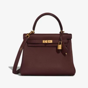 Artisan-Grade Hermès Dupes Kelly 25 Togo Rouge Sellier GHW - Replica Handbags