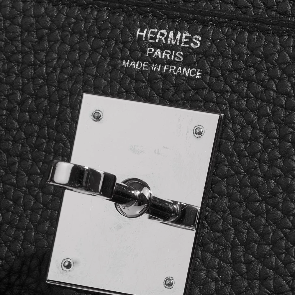 Artisan-Grade Hermès Dupes Kelly 28 Togo Black PHW - Replica Handbags - Image 5