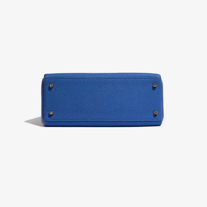 Artisan-Grade Hermès Dupes Kelly 28 Togo Bleu de France GHW - Replica Handbags - Image 3