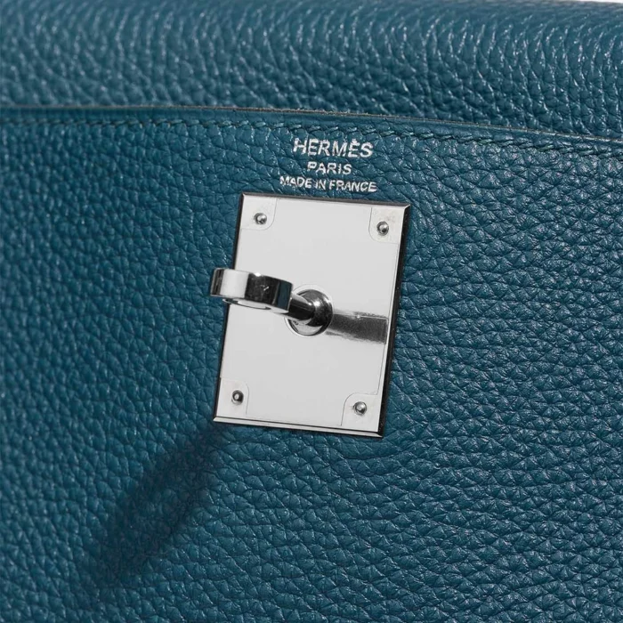 Artisan-Grade Hermès Dupes Kelly 28 Togo Colvert PHW - Replica Handbags - Image 6