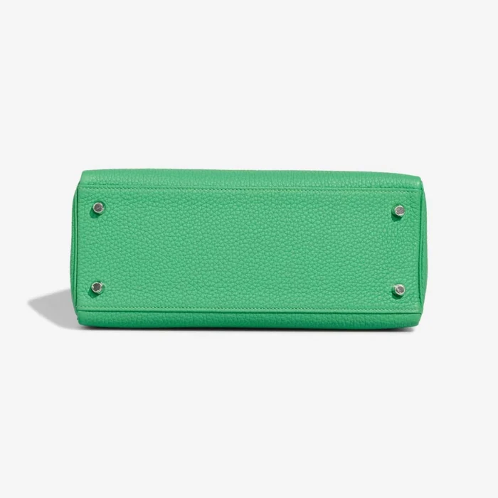 Artisan-Grade Hermès Dupes Kelly 28 Togo Vert Comics PHW - Replica Handbags - Image 3