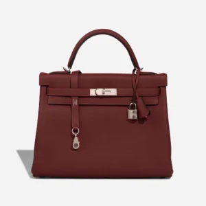Artisan-Grade Hermès Dupes Kelly 32 Togo Rouge H PHW - Replica Handbags